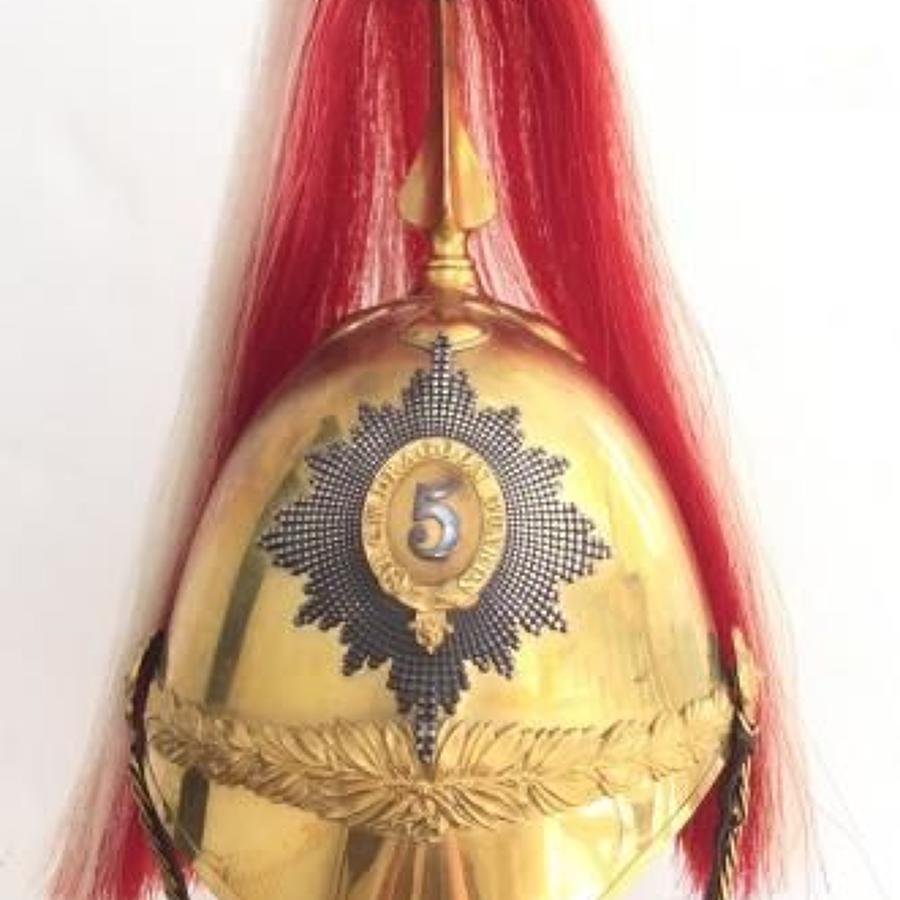 5th (Princess Charlotte of Wales’s) Dragoon Guards Officers Helmet