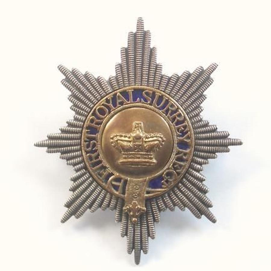 1st Royal Surrey Militia George IV Officer’s 'Regency Pattern' shako