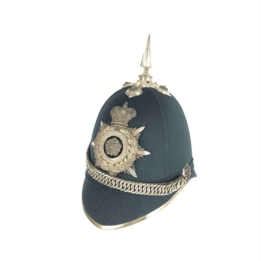 4th Admin. Bn. West Yorkshire Rifle Volunteers Victorian Officer's hemet