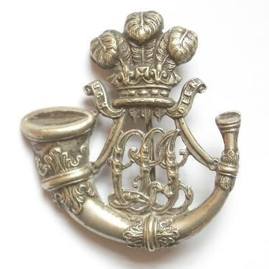 Ceylon Light Infantry post 1881 Officer’s pagri badge.