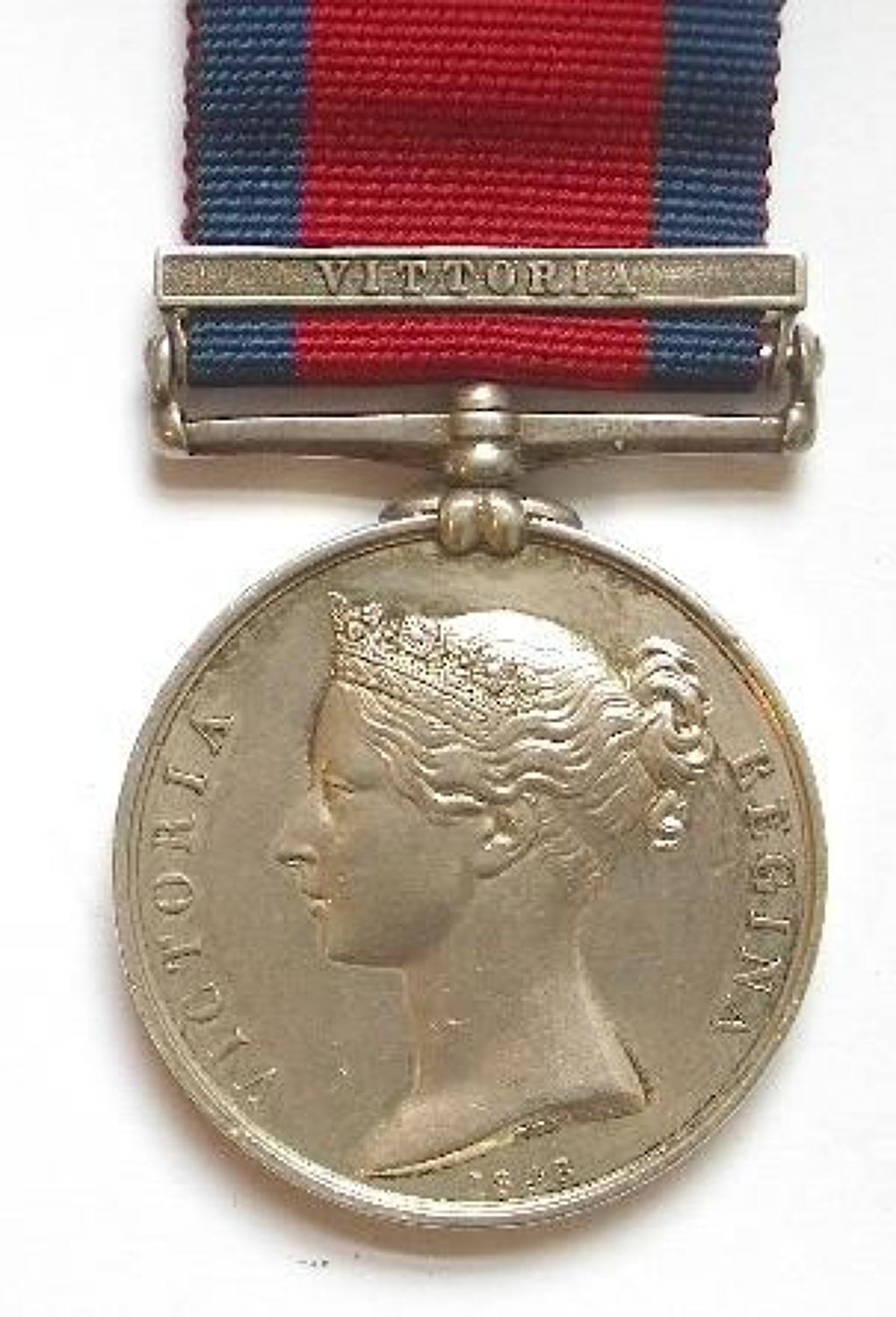 2nd Life Guards, Military General Service Medal (1793-1814).