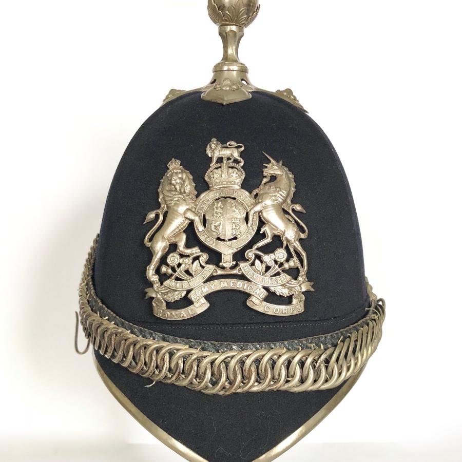 Royal Army Medical Corps Volunteers Officer’s Helmet. 1901-1908