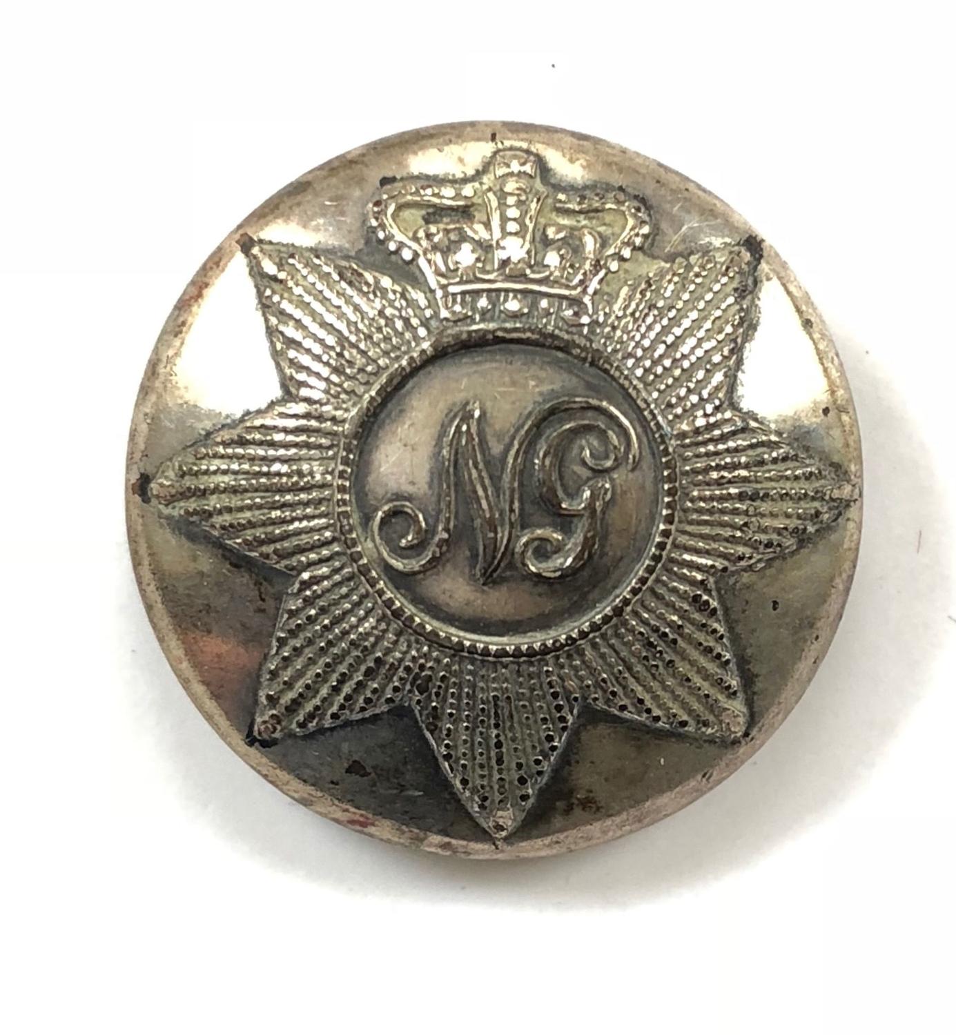 North Gloucestershire Militia Victorian Officer’s coatee button