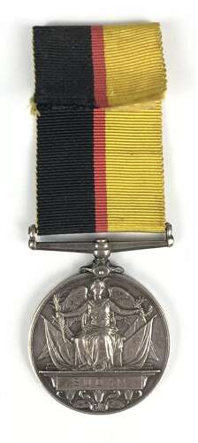 1st Bn Lincolnshire Regiment Queen’s Sudan Medal