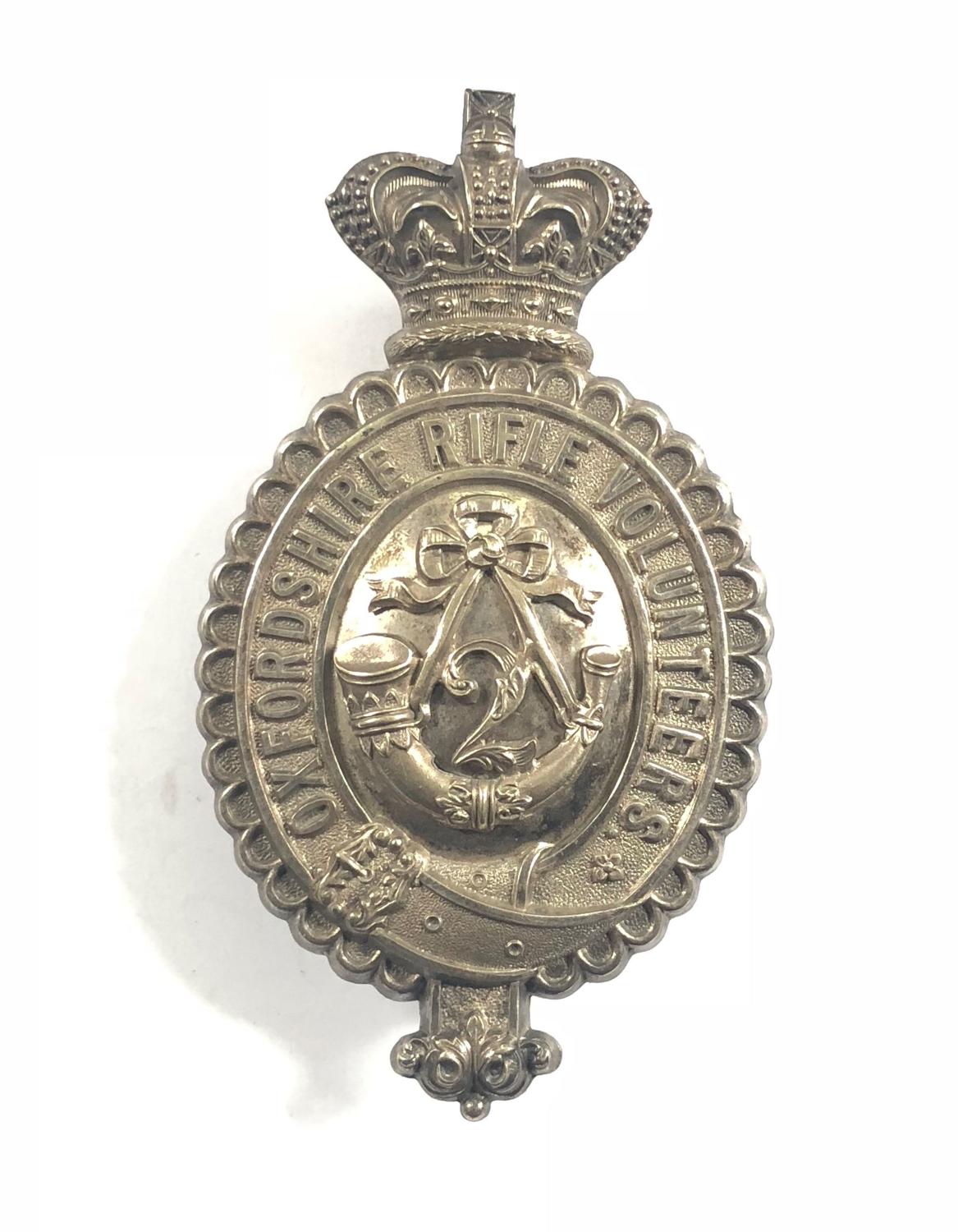 2nd VB Oxfordshire Rifle Volunteers Officer’s pouch belt plate
