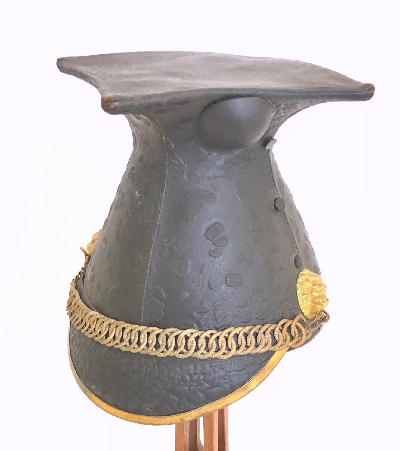 Victorian Lancer Officer's foul weather lance cap