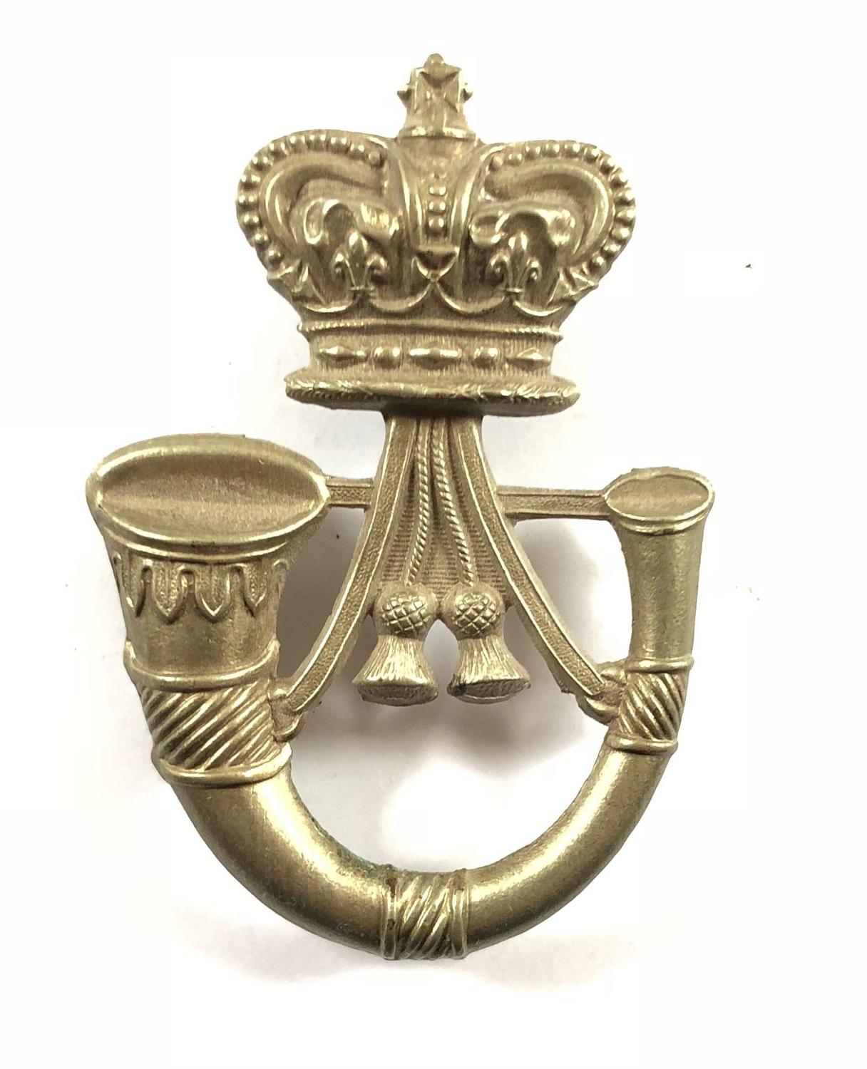 Irish. Armagh Light Infantry Militia Victorian glengarry badge.