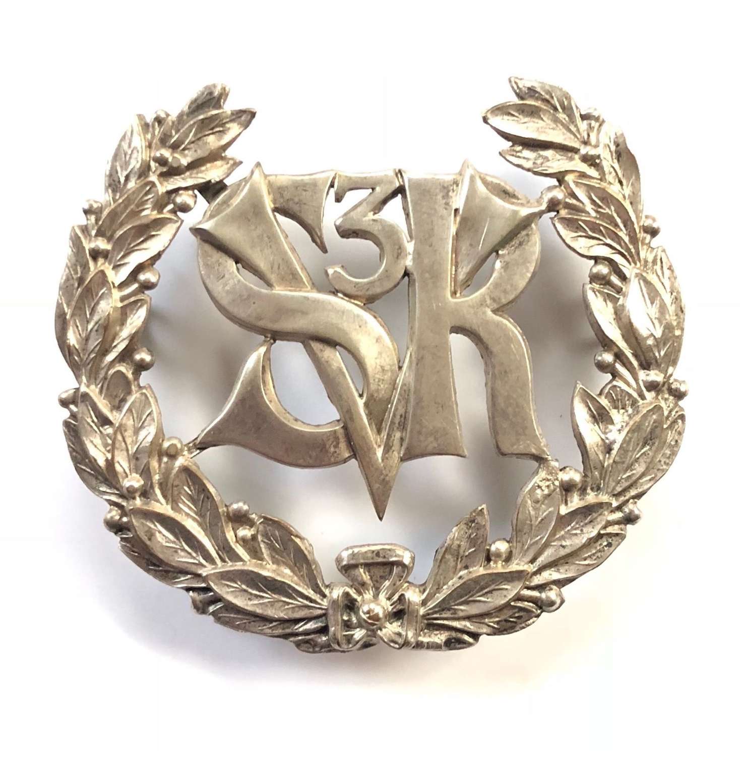 3rd Suffolk Rifle Volunteers Victorian Officer’s pouch badge