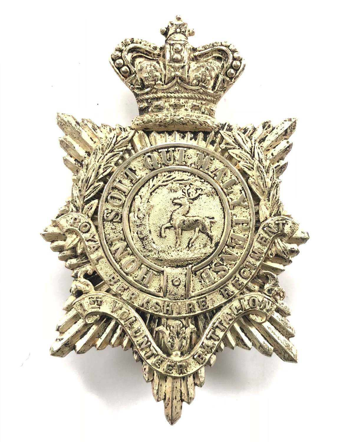 1st VB Royal Berkshire Regiment Victorian Officer’s pouch belt plate