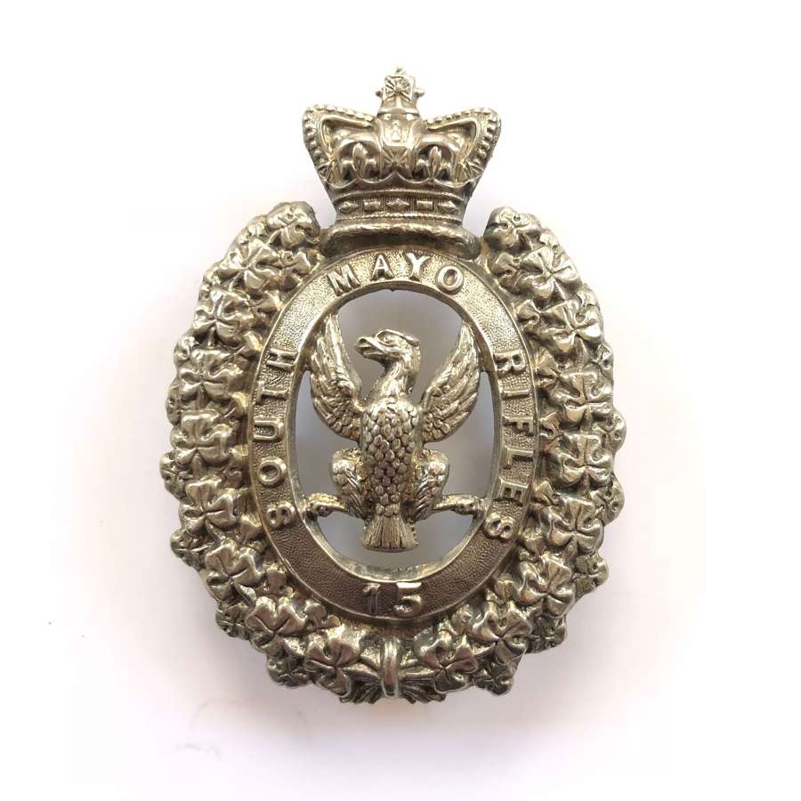 Irish. South Mayo Rifles Militia Victorian OR’s glengarry badge