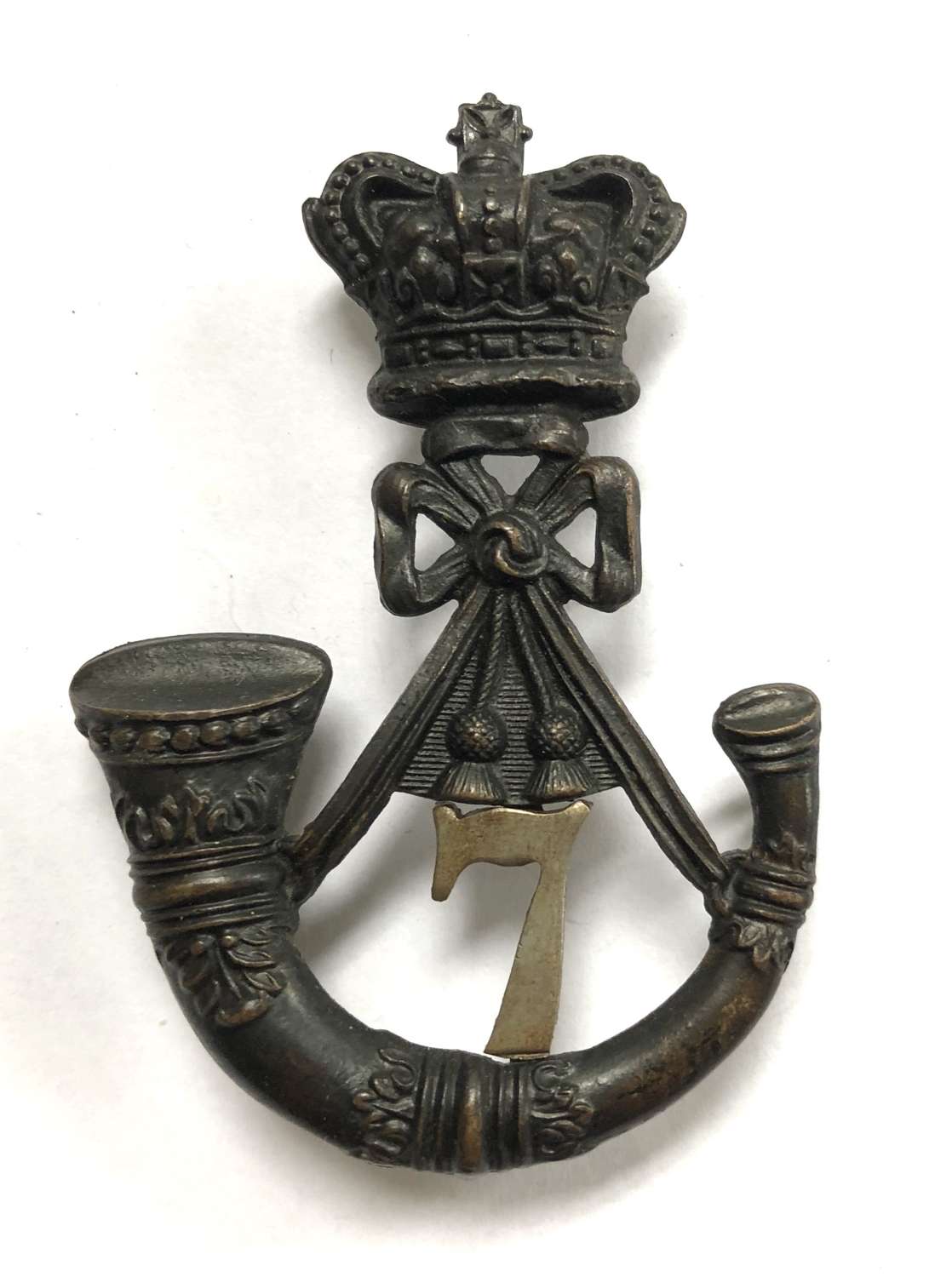 7th Somerset Rifle Volunteer Corps Victorian OR’s kepi badge C1859