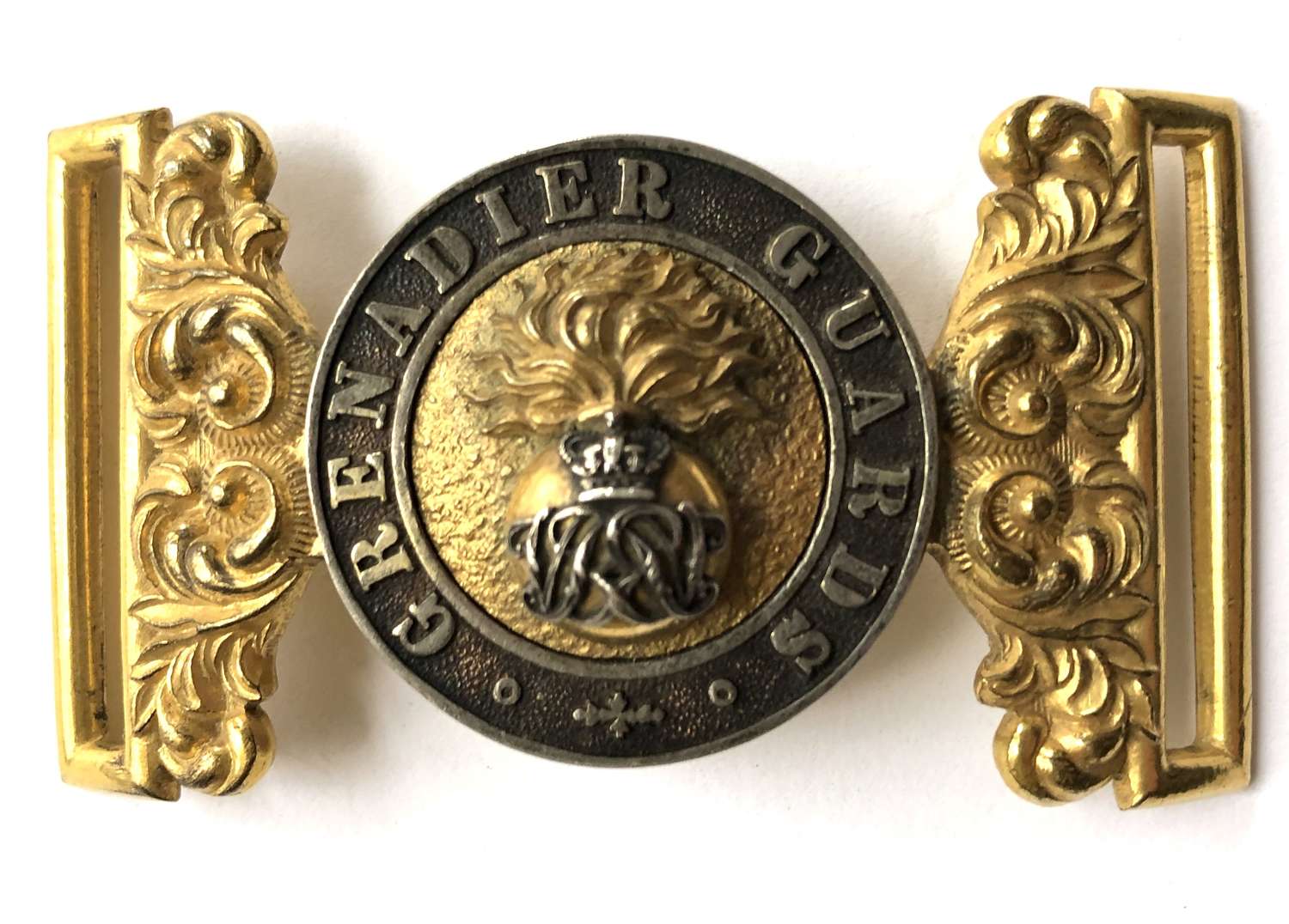 Grenadier Guards Officer's waist belt clasp circa 1856-1901