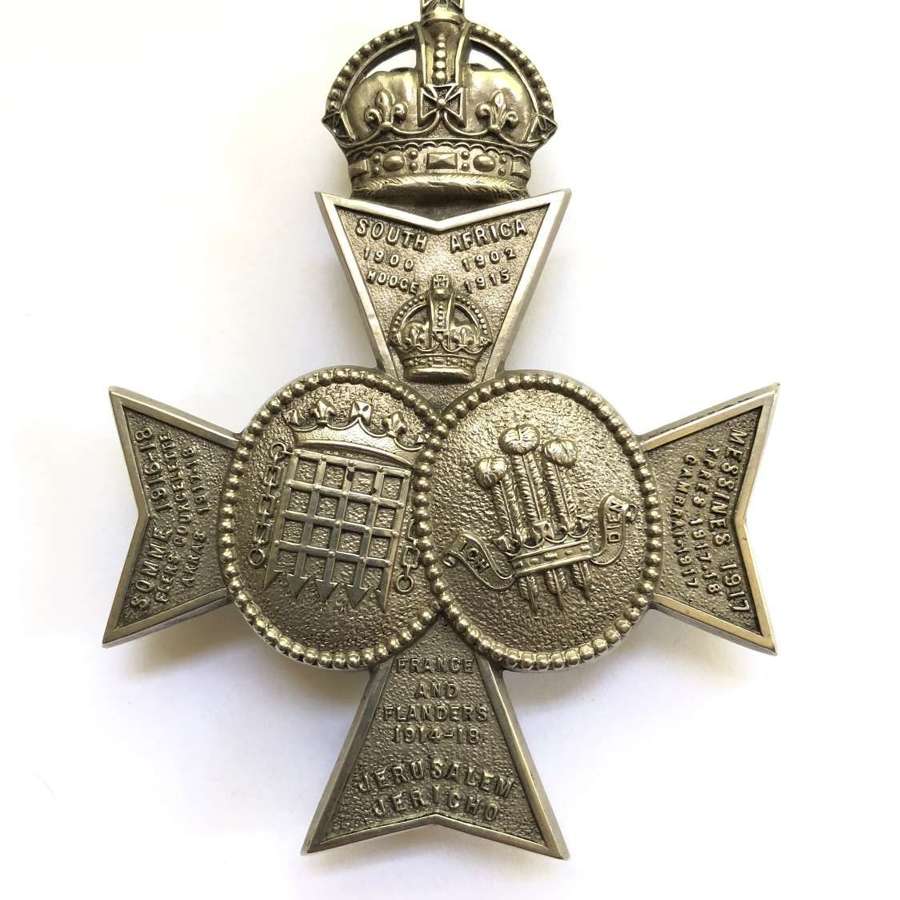 Queen’s Westminster & Civil Service Rifles Officer’s pouch belt pl