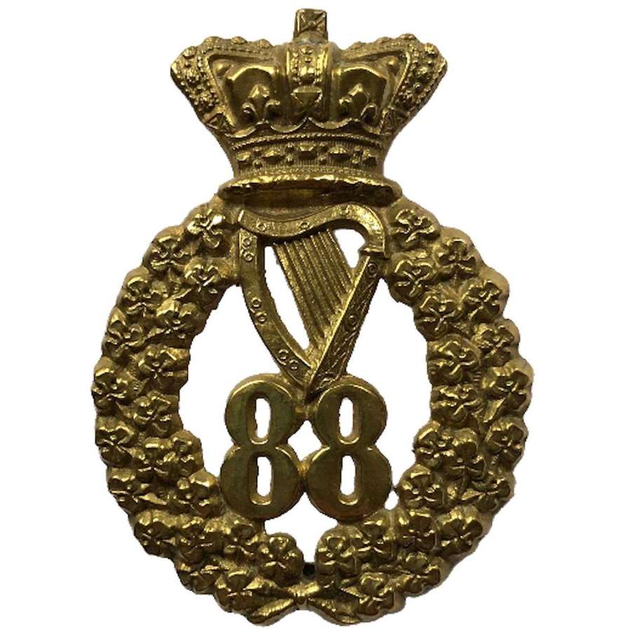 88th (Connaught Rangers) Regiment Victorian glengarry badge c1873-81