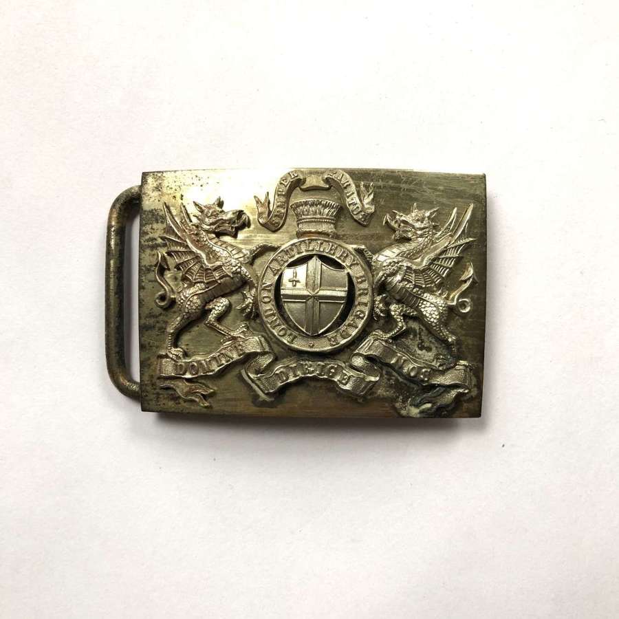 London Artillery Brigade Victorian Officer’s waist belt plate