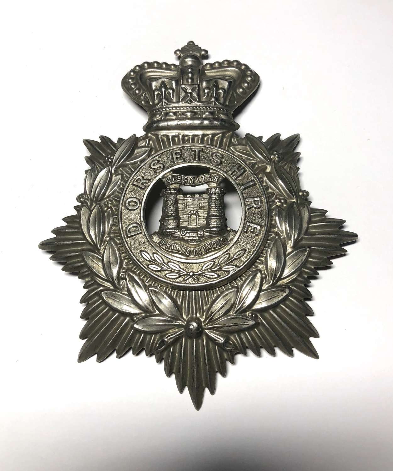 3rd (Militia) Bn. Dorsetshire Regiment Victorian helmet plate