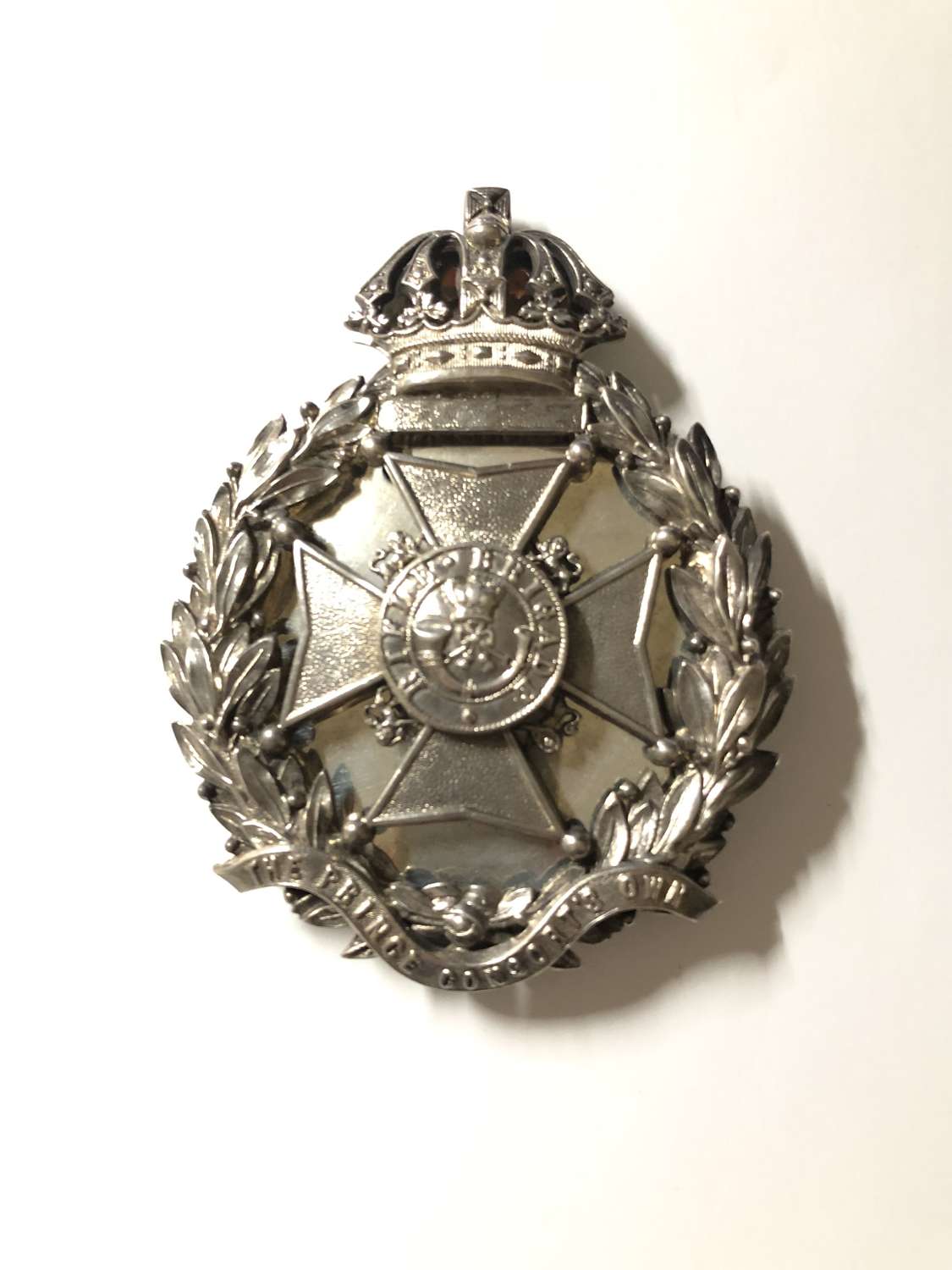 Rifle Brigade Militia Bns Victorian Officer’s pouch belt plate