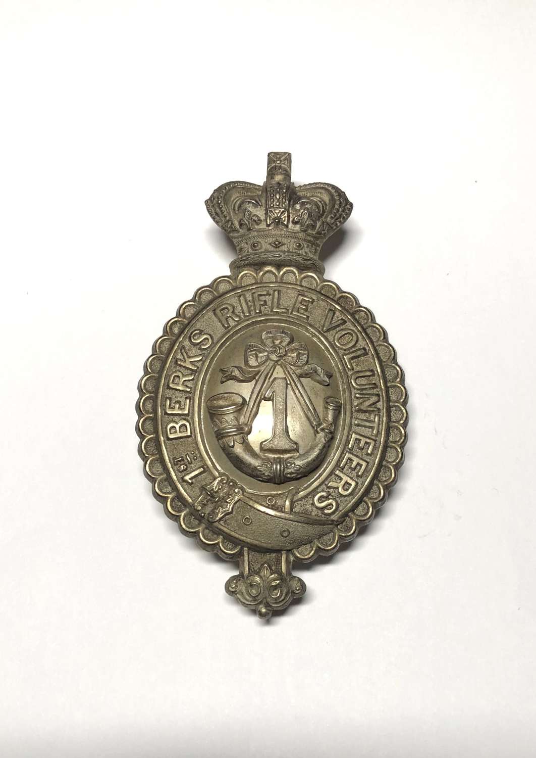 1st Berkshire Rifle Volunteers Victorian Officer’s pouch belt plate
