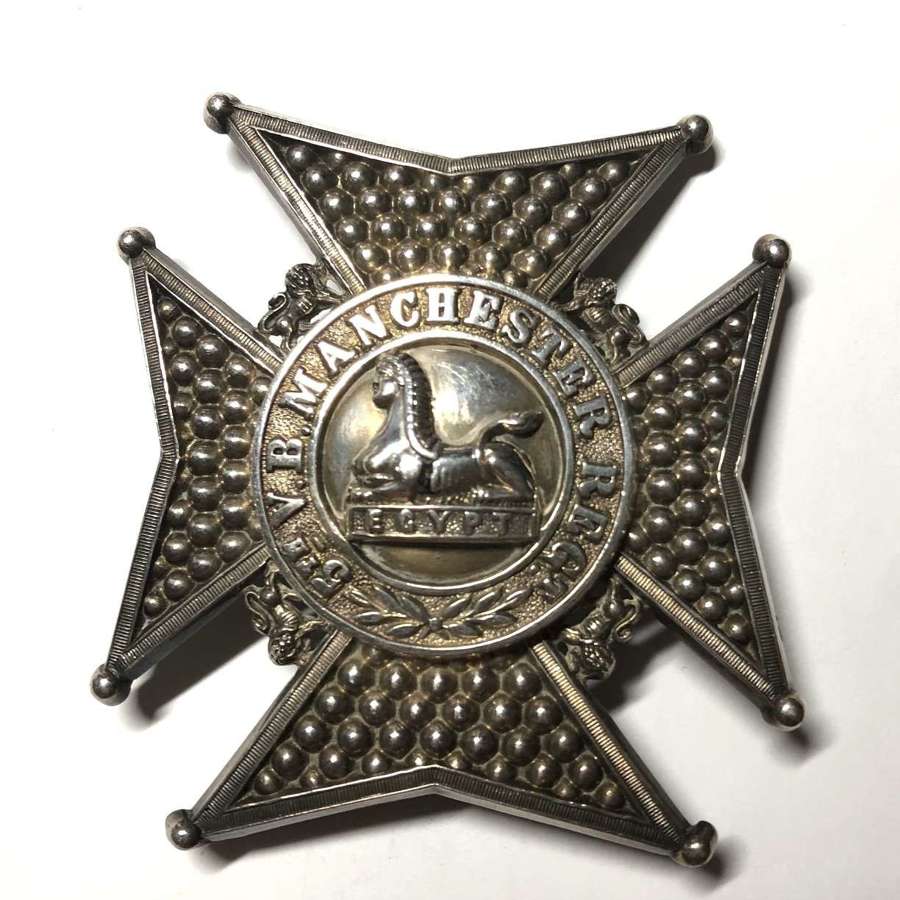 5th (Ardwick) VB Manchester Regiment Officer’s pouch belt plate.