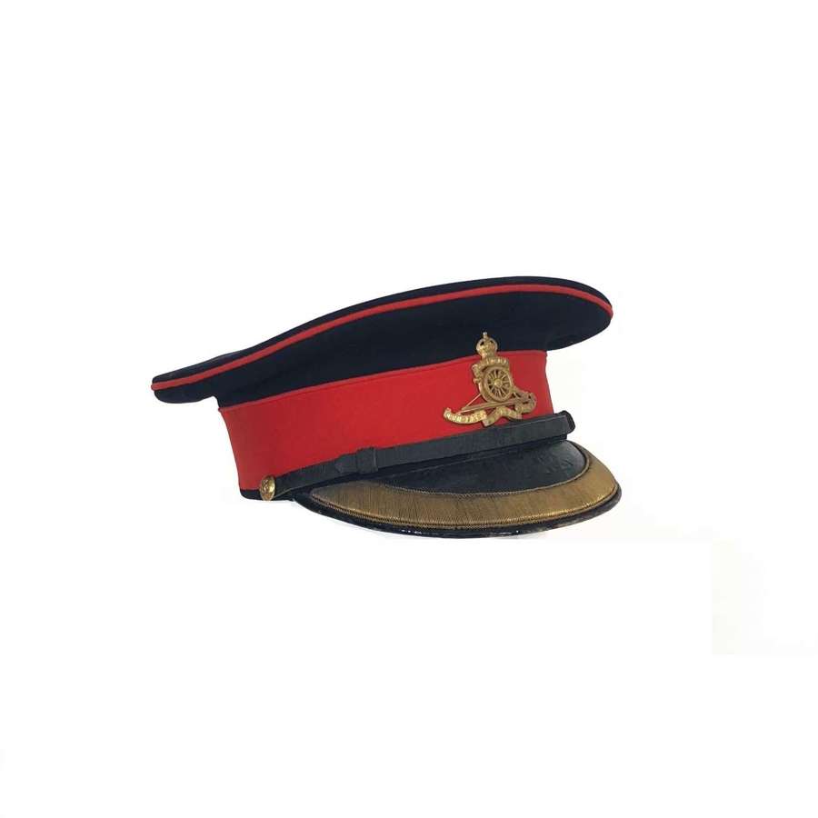 Royal Artillery Edwardian Field Officer’s Peaked Forage Cap