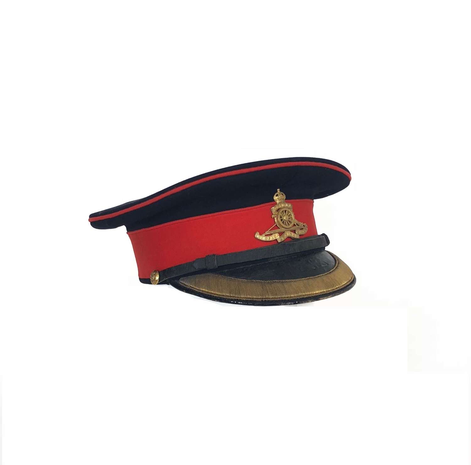 Royal Artillery Edwardian Field Officer’s Peaked Forage Cap