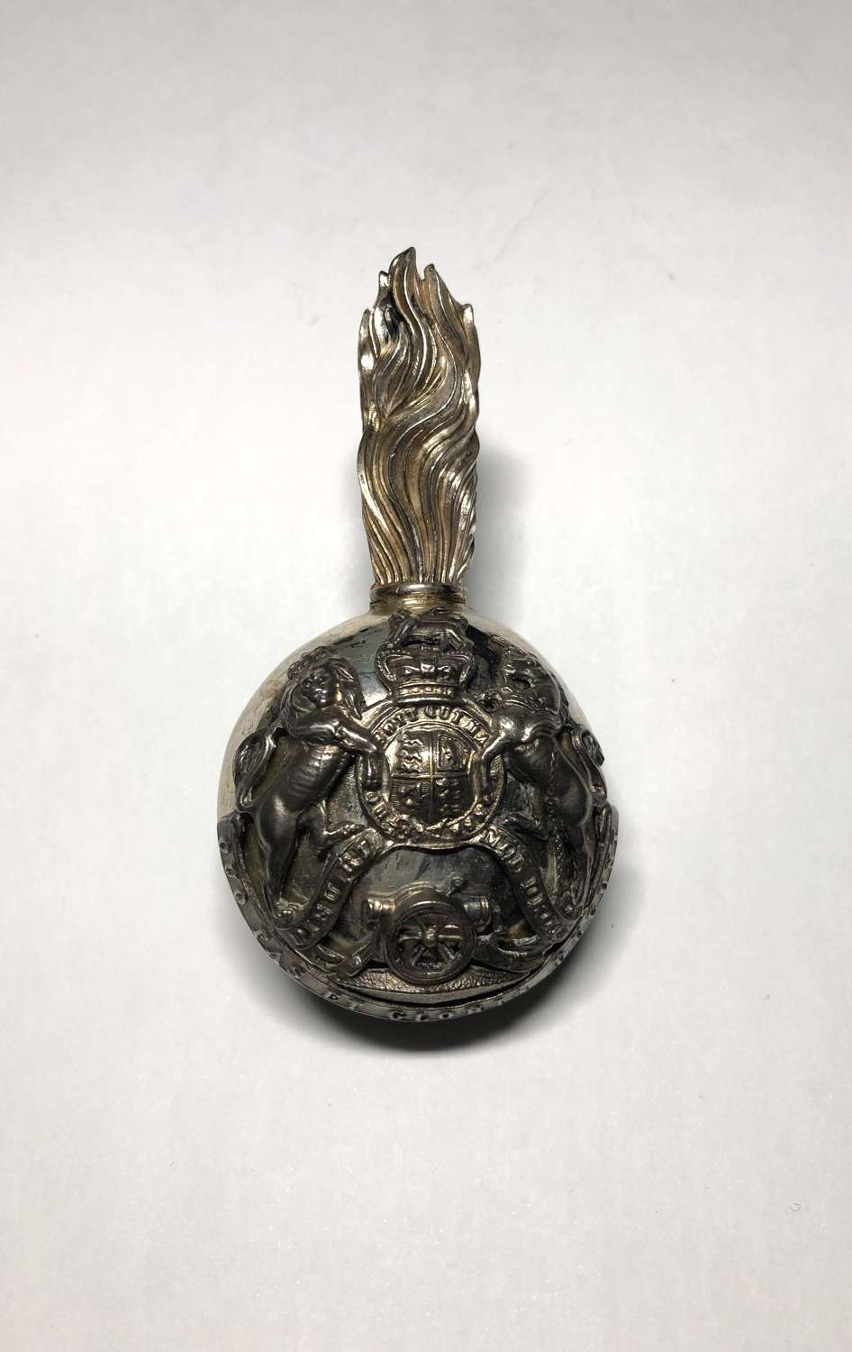Artillery Volunteers Victorian Officer busby plume holder c1859-78