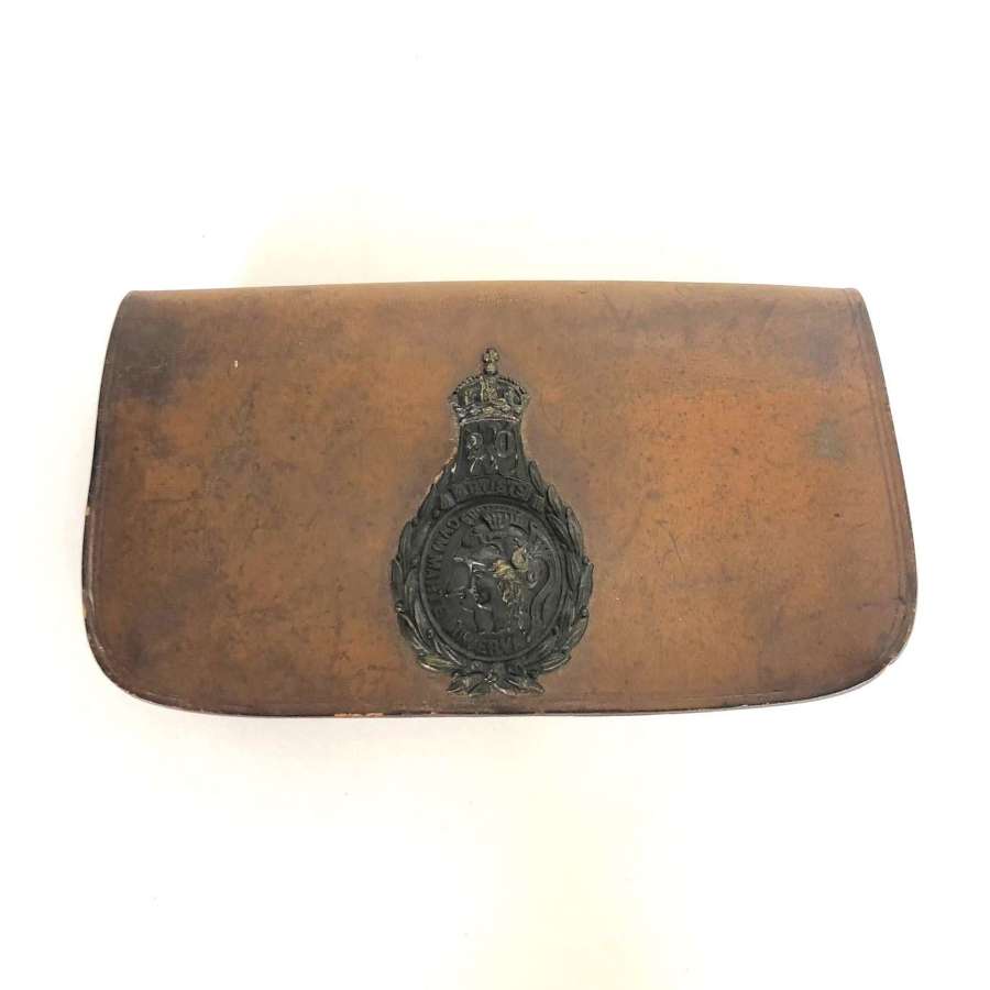 20th Middlesex (Artists) Rifle Volunteer Corps post 1880 pouch