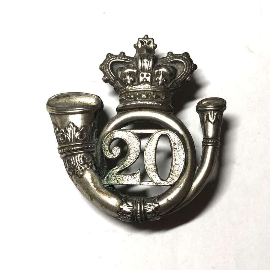 20th Renfrewshire Rifle Volunteers Victorian shako badge c1860-80