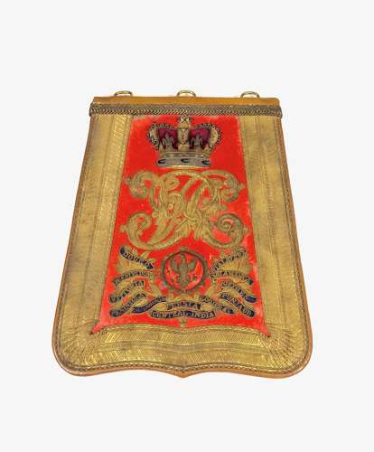 14th King’s Hussars Victorian post 1861 Officer’s Sabretache & Cover