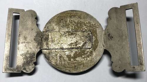 Irish Royal Meath Militia Victorian Officer's waist belt clasp