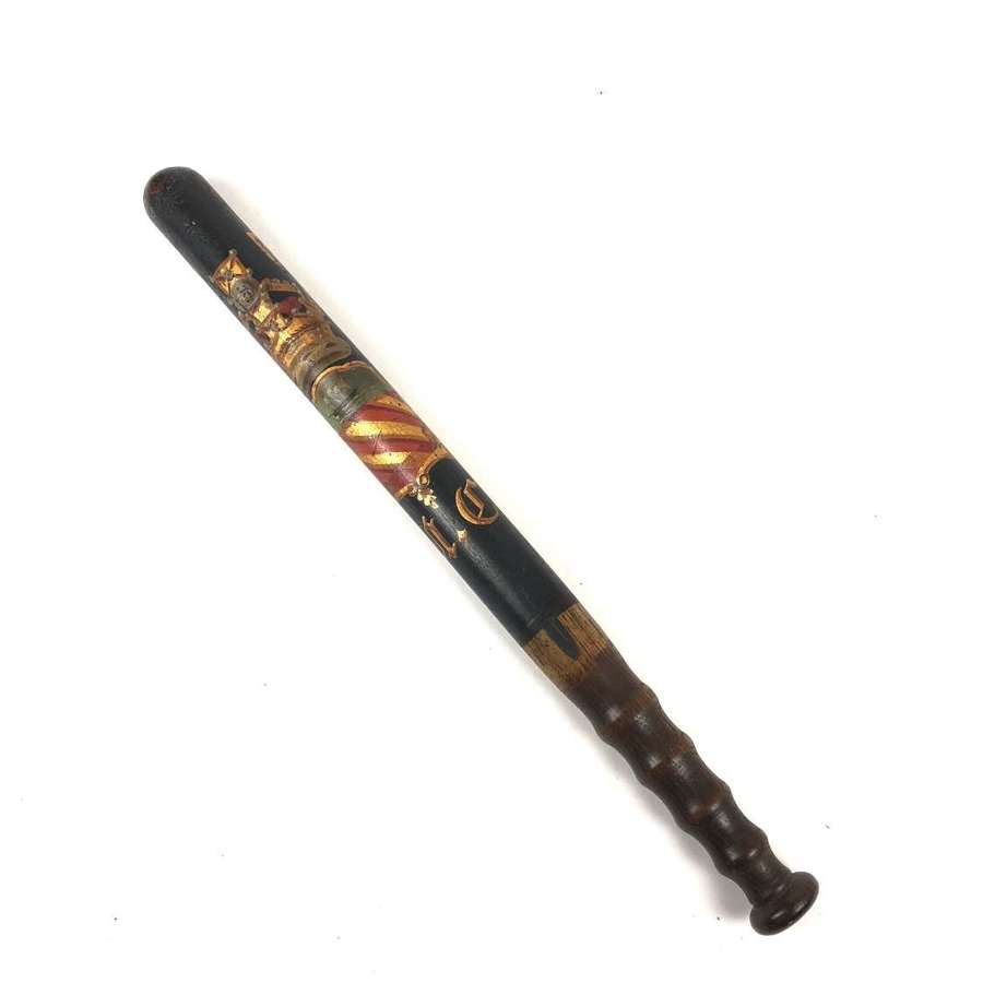 Manchester Constabulary Victorian painted police truncheon