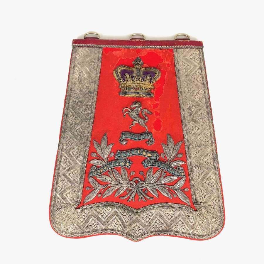 Queen's Own West Kent Yeomanry Victorian Officer&rsquo;s sabretache