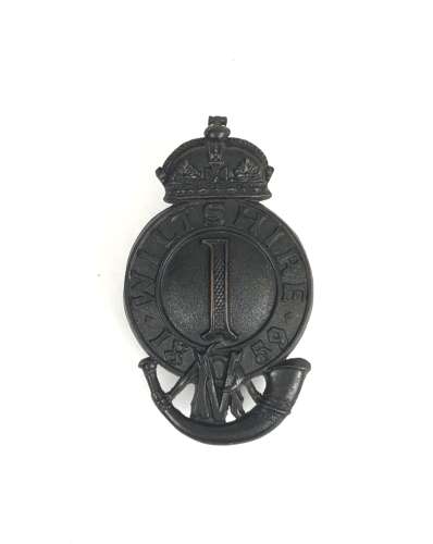 1st (Salisbury) Wiltshire Rifle Volunteers Victorian pouch belt plate