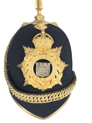 Army Ordnance Corps Officer's helmet c.1902-14..