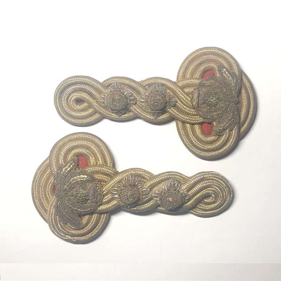 Highland Light Infantry pair of Scottish HLI Officer's shoulder cords.
