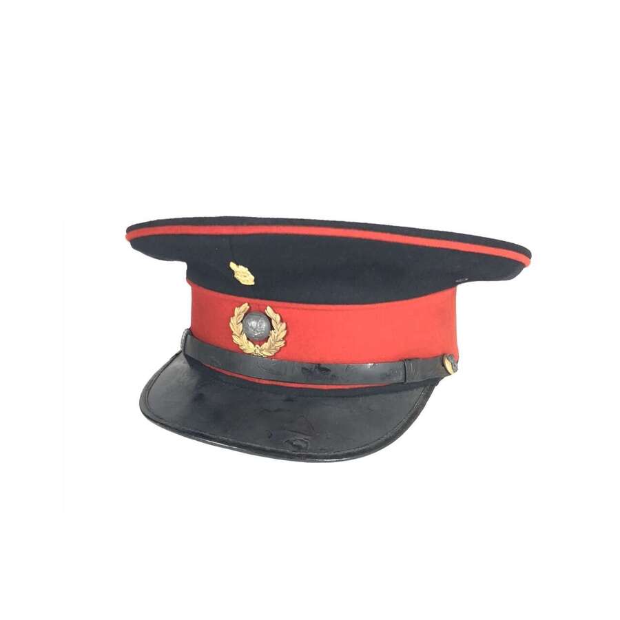 Royal Marines Officer's Peaked Cap by Jones & Co, Mayfair