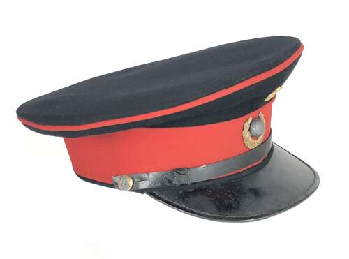 Royal Marines Officer's Peaked Cap by Jones & Co, Mayfair
